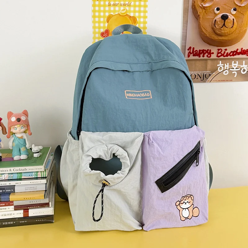 Verspielt Multi-Taschen Leger Rucksack Karnz
