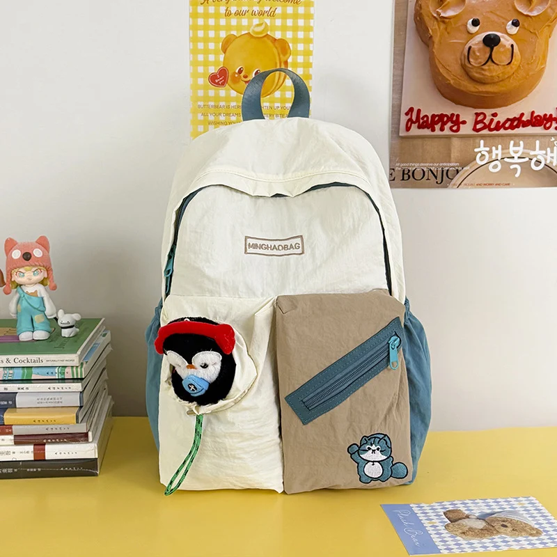 Verspielt Multi-Taschen Leger Rucksack Karnz