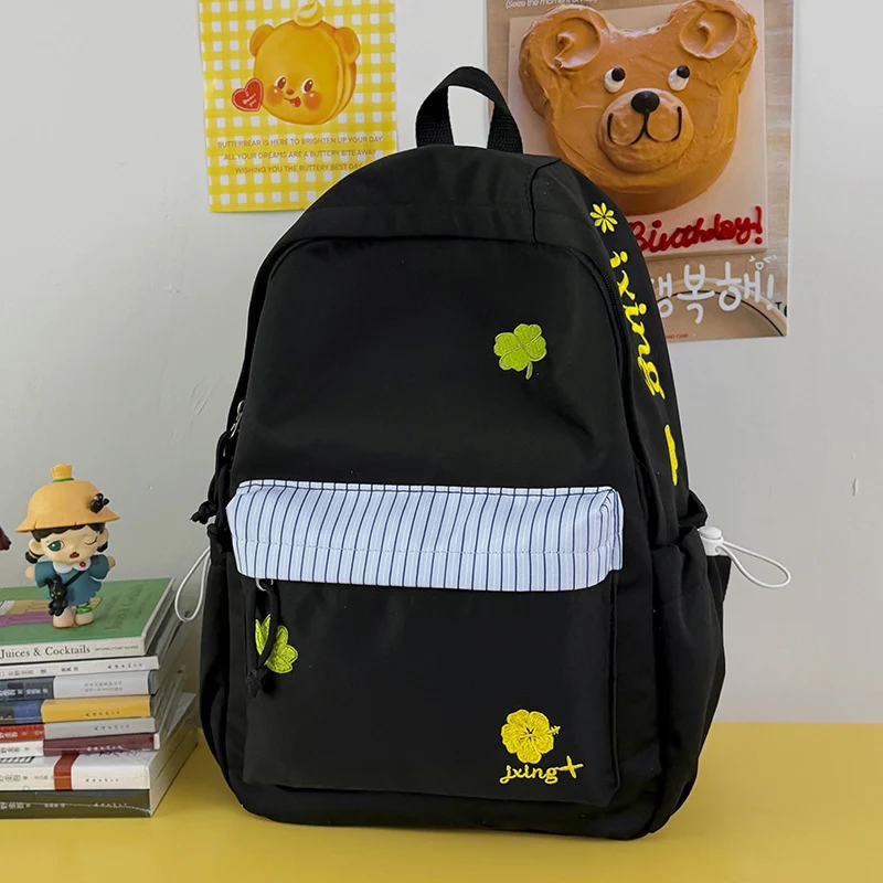 Verspielt Bestickter Lässiger Rucksack Karnz