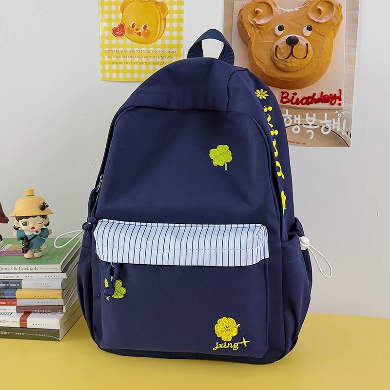 Verspielt Bestickter Lässiger Rucksack Karnz