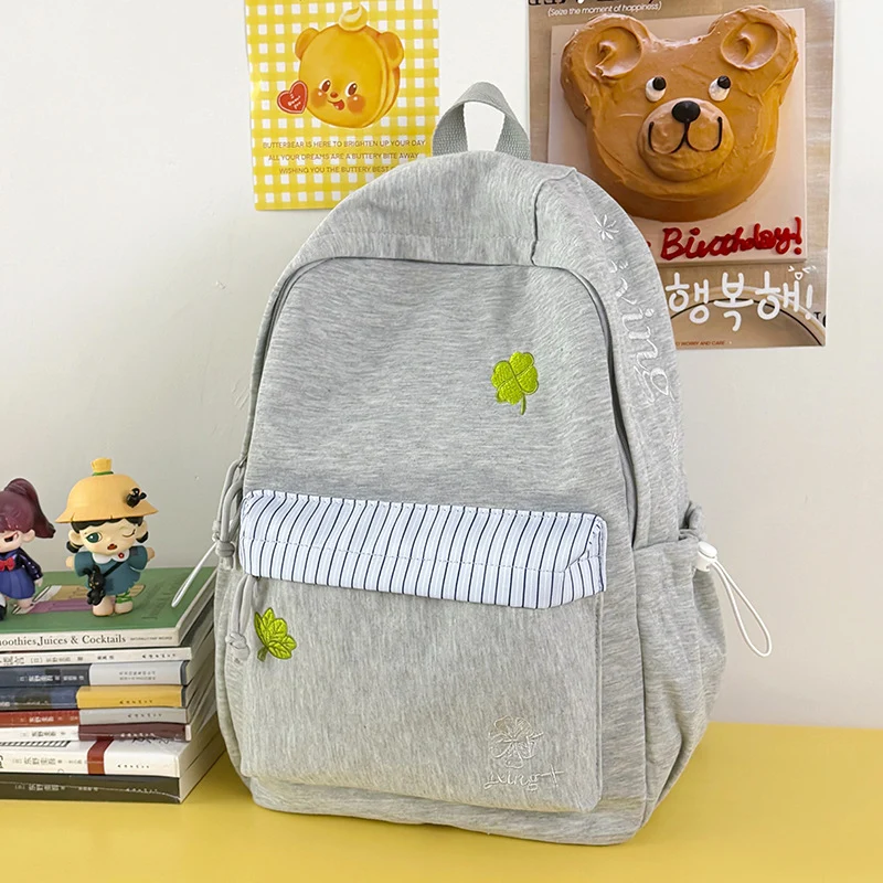 Verspielt Bestickter Lässiger Rucksack Karnz