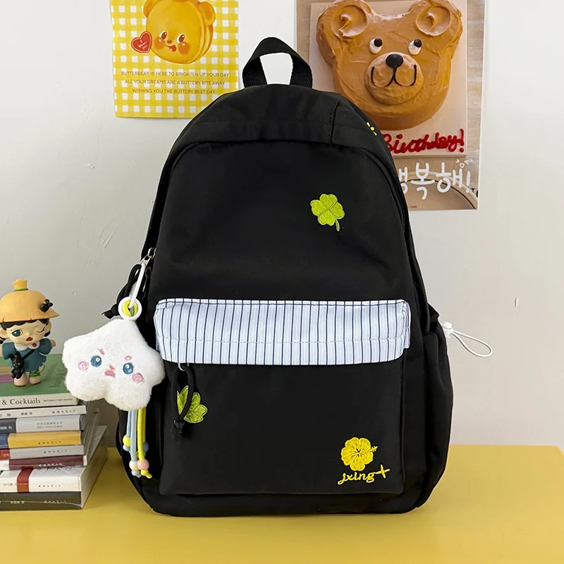 Verspielt Bestickter Lässiger Rucksack Karnz