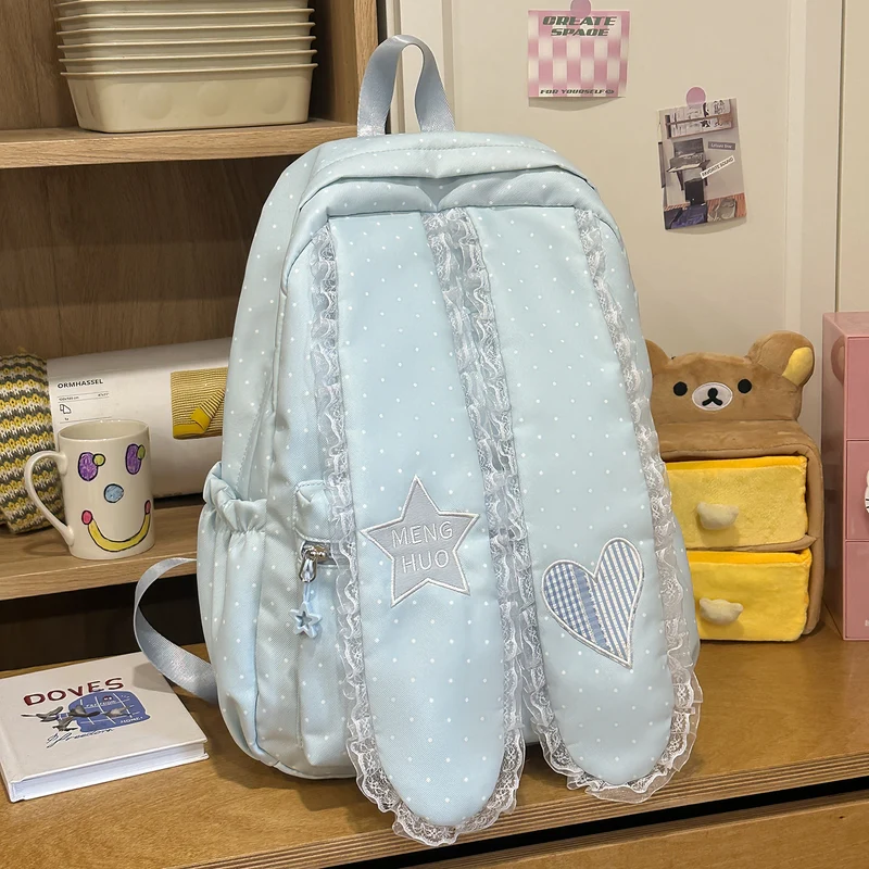 Verspielter dekorativer Patchwork-Rucksack Karnz