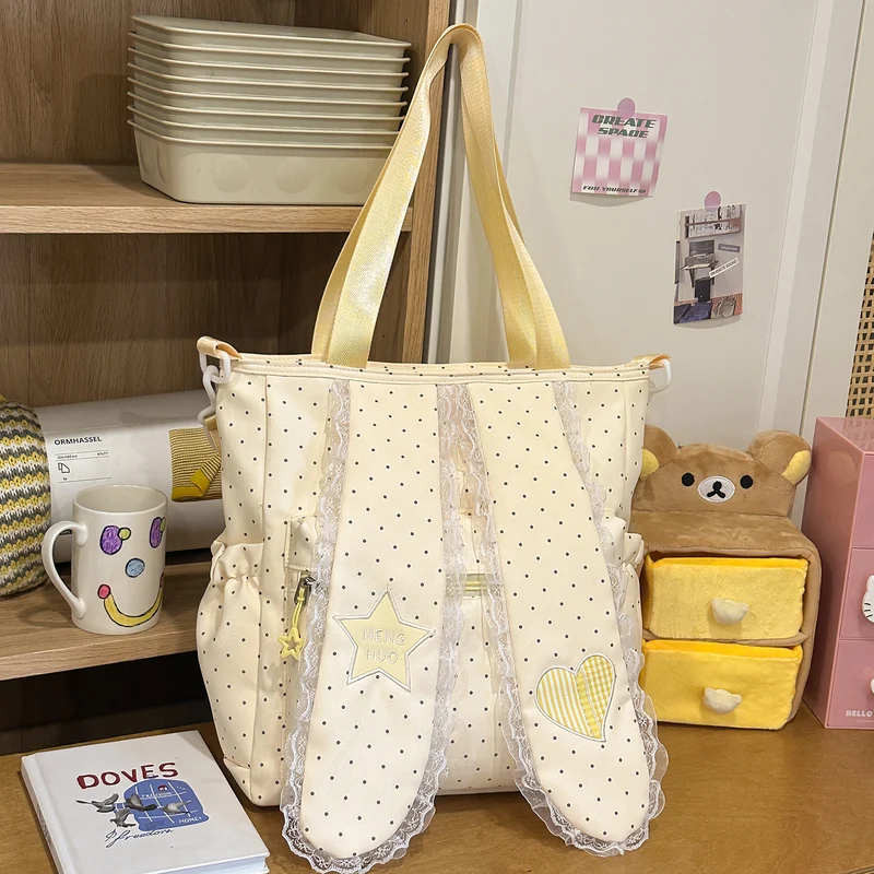 Verspielter dekorativer Patchwork-Rucksack Karnz
