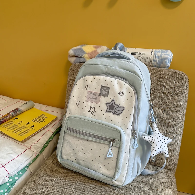 Verspielt Dekorativer Grafischer Rucksack Karnz