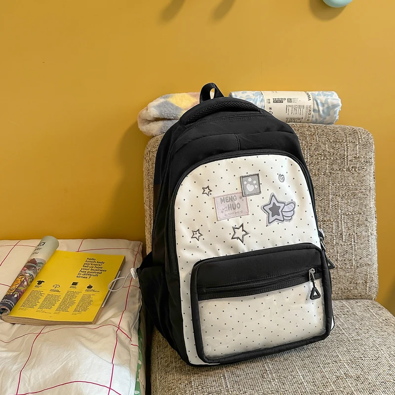 Verspielt Dekorativer Grafischer Rucksack Karnz