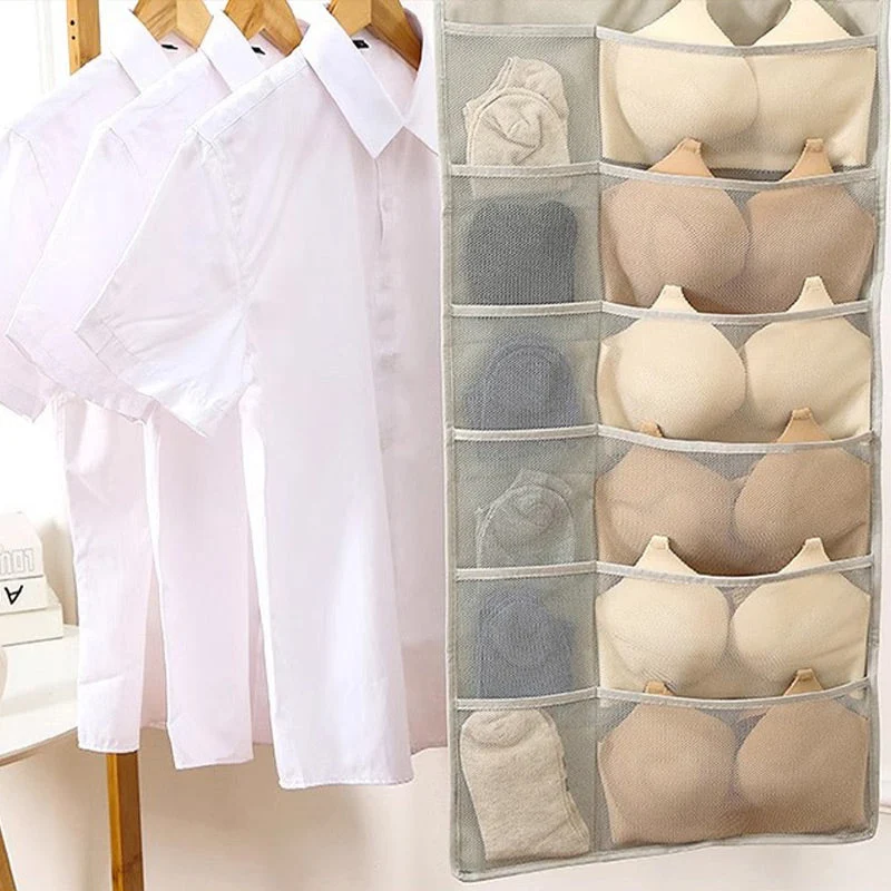 🩲 50% RABATT! 📦 Doppelseitiger Hängeorganizer für Unterwäsche – Platzsparend, vielseitig & übersichtlich – Ideal für Schrank & kleine Räume 🏠