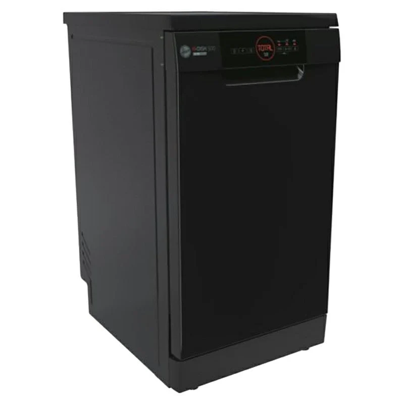 Hoover H-DISH 45CM freistehend Slimline Geschirrspüler - Schwarz | HDPH 2D1049B-80