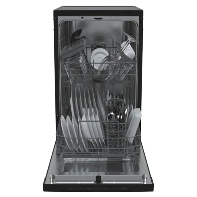 Hoover H-DISH 45CM freistehend Slimline Geschirrspüler - Schwarz | HDPH 2D1049B-80