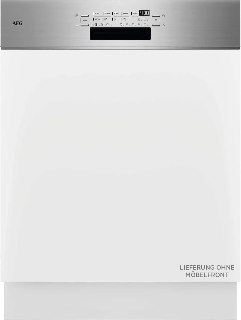 AEG GT7200A1SCM Geschirrspüler, 60cm, 4 L, 42 dB, Spülmaschine, WLAN, flexible Körbe & effiziente Reinigung, nur8, 4L Wasserverbrauch