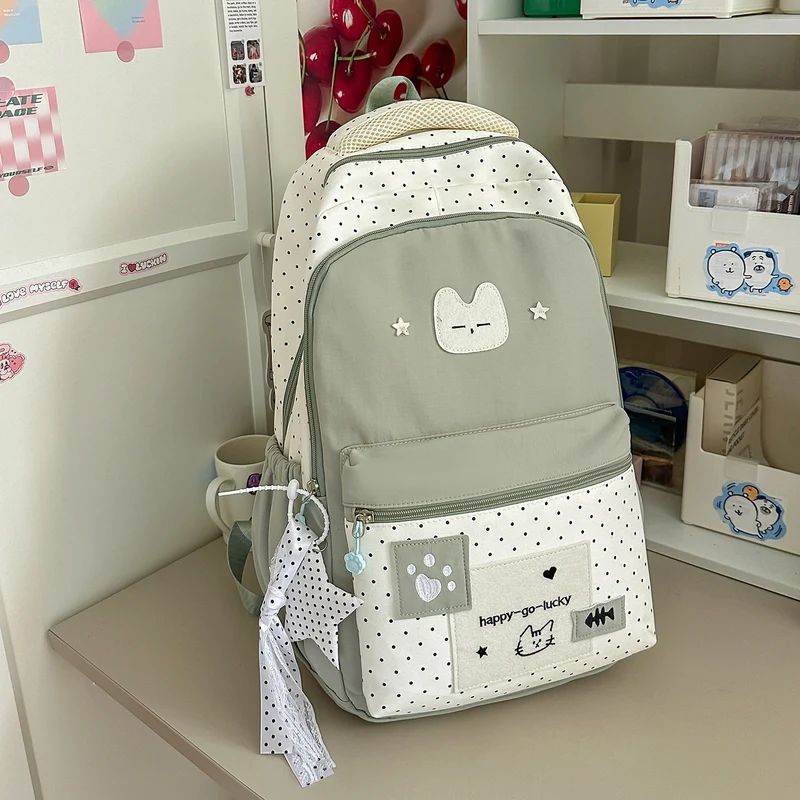 Verspielt Kat-Themen Rucksack Karnz
