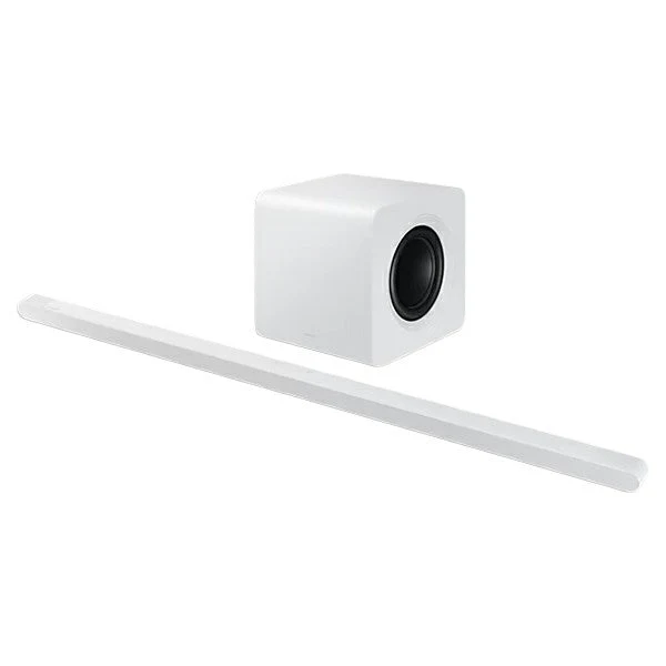 Samsung S801D Ultra Slim 3.1.2CH Lifestyle Soundbar mit Subwoofer - Weiß | HW-S801D/XU