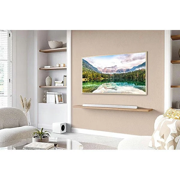 Samsung S801D Ultra Slim 3.1.2CH Lifestyle Soundbar mit Subwoofer - Weiß | HW-S801D/XU