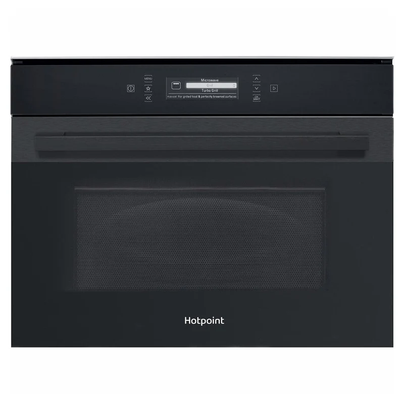 Hotpoint 40L Einbau Combi Mikrowelle - Schwarz Steel | MP 996 BM H