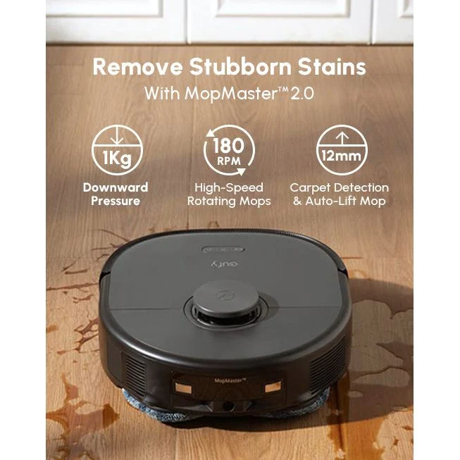 Eufy X10 Pro Omni Robot Vacuum und Mop mit All-in-One Station - Schwarz | T2351V11