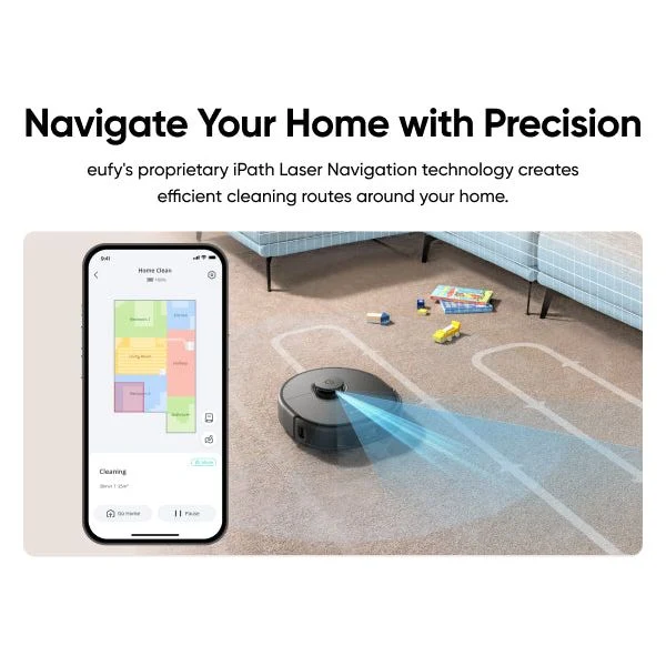 Eufy X10 Pro Omni Robot Vacuum und Mop mit All-in-One Station - Schwarz | T2351V11