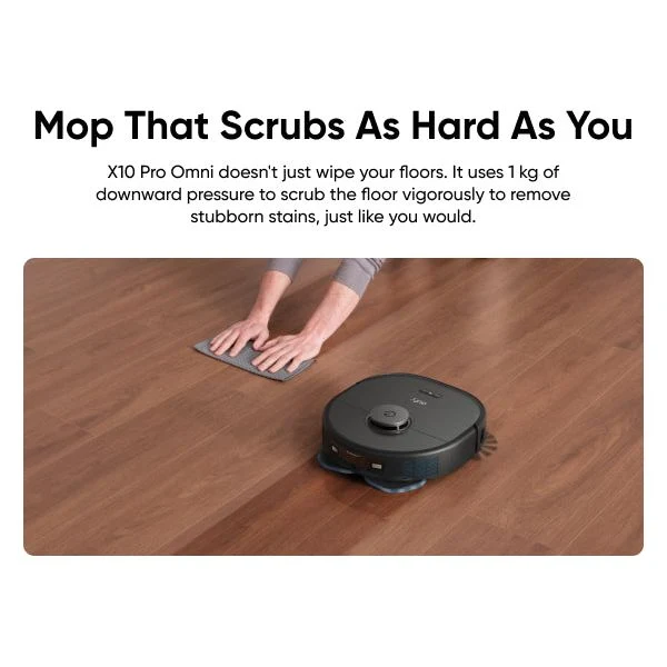Eufy X10 Pro Omni Robot Vacuum und Mop mit All-in-One Station - Schwarz | T2351V11