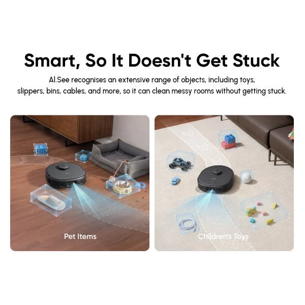 Eufy X10 Pro Omni Robot Vacuum und Mop mit All-in-One Station - Schwarz | T2351V11