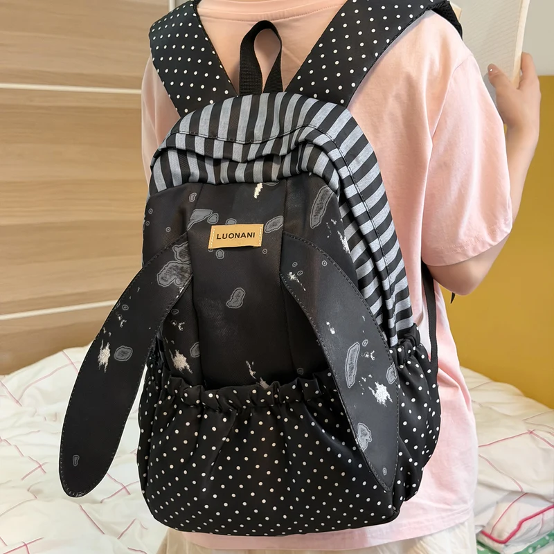 Verspielt Bunny-Ohren-Design Rucksack Karnz