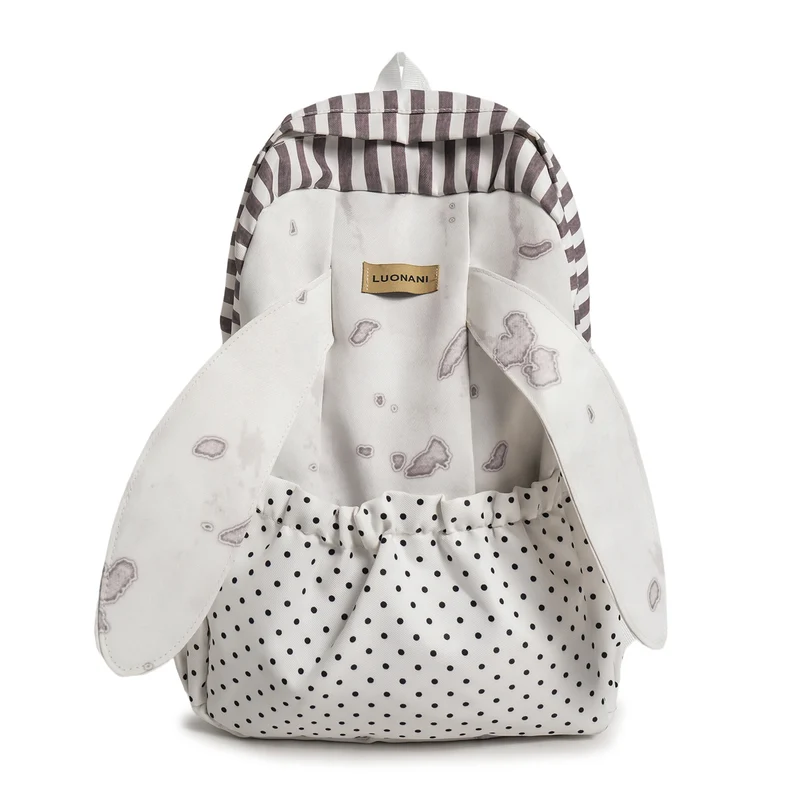 Verspielt Bunny-Ohren-Design Rucksack Karnz