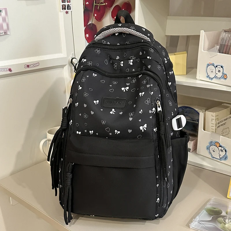 Verspielt Bogen-Verzierte Stylische Rucksack Karnz