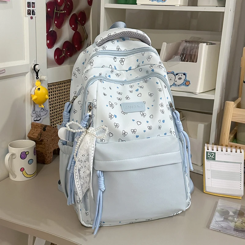 Verspielt Bogen-Verzierte Stylische Rucksack Karnz