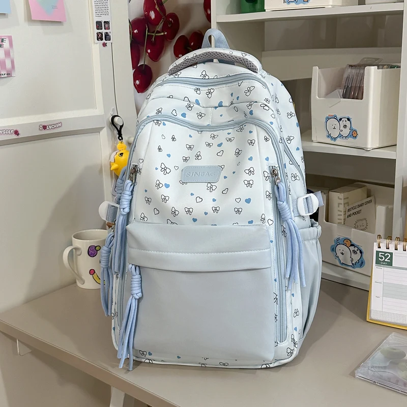Verspielt Bogen-Verzierte Stylische Rucksack Karnz