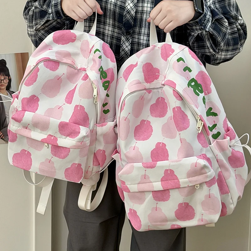 Verspielt Äpfel-Muster Rucksack Karnz