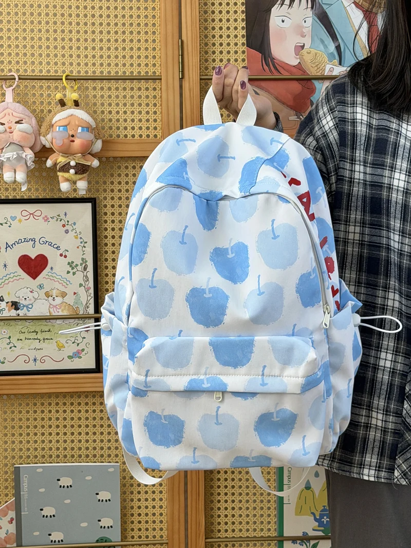 Verspielt Äpfel-Muster Rucksack Karnz