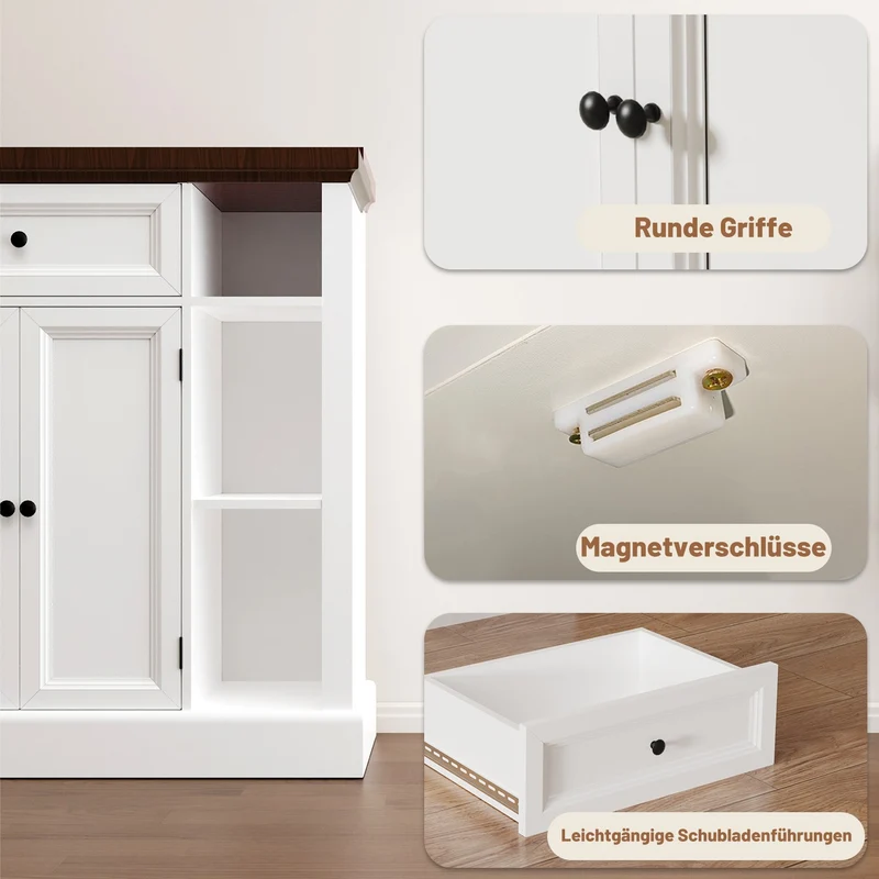 Küchenschrank Aufbewahrungsschrank Sideboard Arbeitsplatte