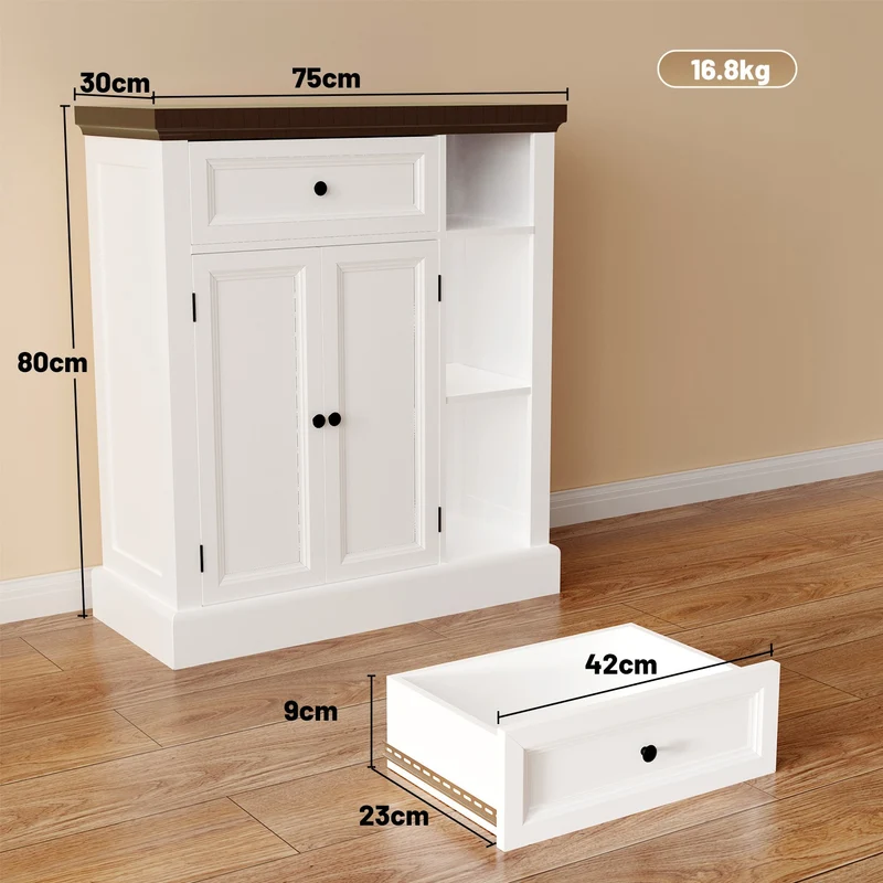 Küchenschrank Aufbewahrungsschrank Sideboard Arbeitsplatte