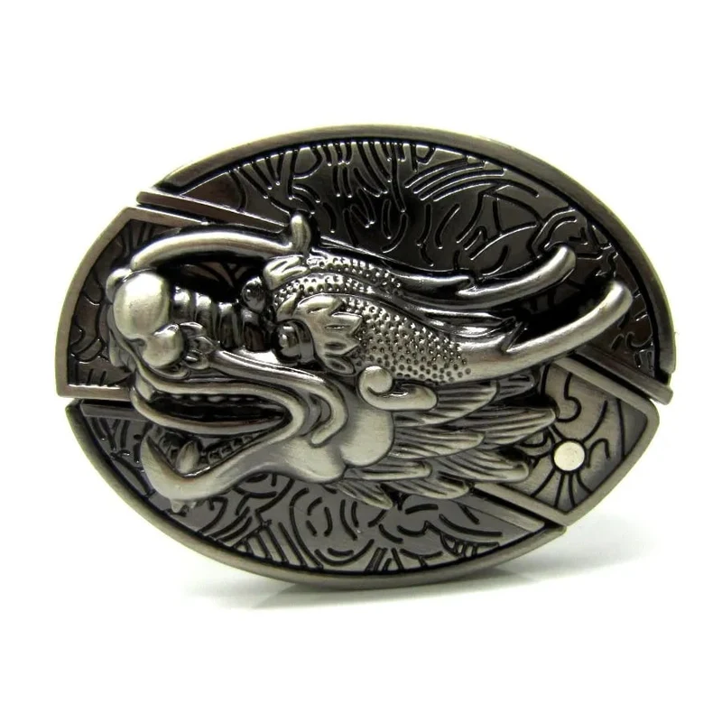 Herren Leder-Punkgürtel | Vintage-Metallschnallen Designs