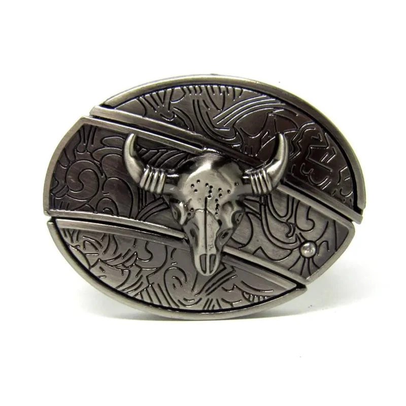 Herren Leder-Punkgürtel | Vintage-Metallschnallen Designs