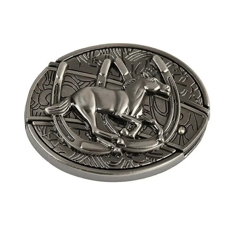 Herren Leder-Punkgürtel | Vintage-Metallschnallen Designs