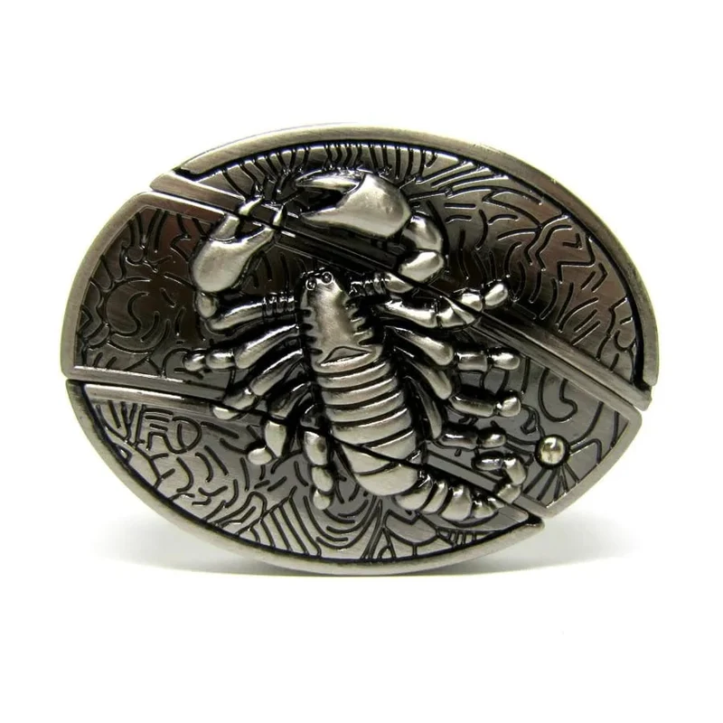Herren Leder-Punkgürtel | Vintage-Metallschnallen Designs