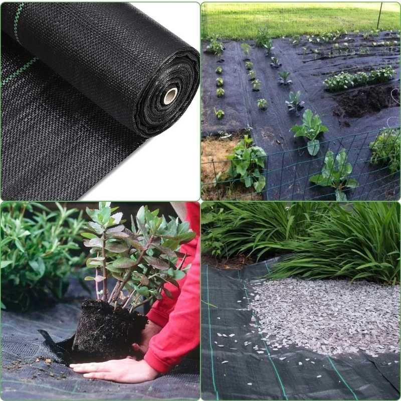 3x Unkrautvlies Gartenvlies 25m UV-stabilisiert Vlies Garten