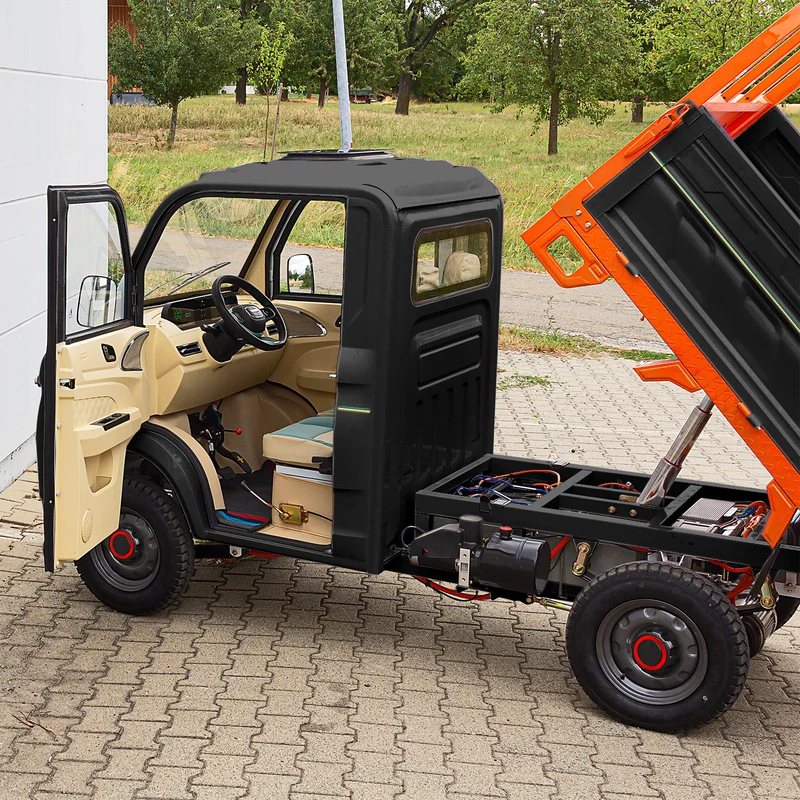 Elektro Pickup Truck 25km/h E-Fahrzeug Minicar Microcar Minitruck eTruck