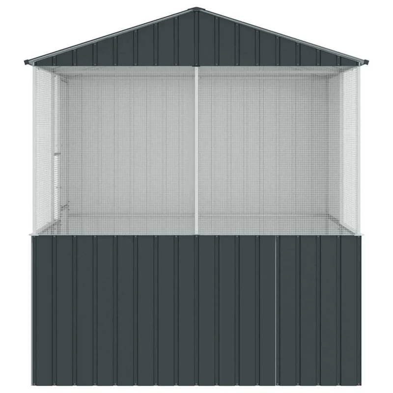 XXL Voliere Vogelkäfig 215x209x230cm Vogelhaus Außenvoliere