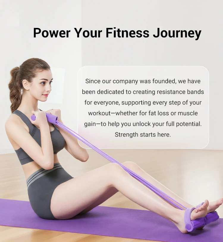 💎🔥 Heute -50 %! 💪Multifunktionales Pedal-Widerstandsband, elastisches Zugseil für das Fitnesstraining, Ganzkörpertraining für das Heim-Fitnessstudio, Sit-ups, Yoga, Bauchmuskeltraining – Summervibes