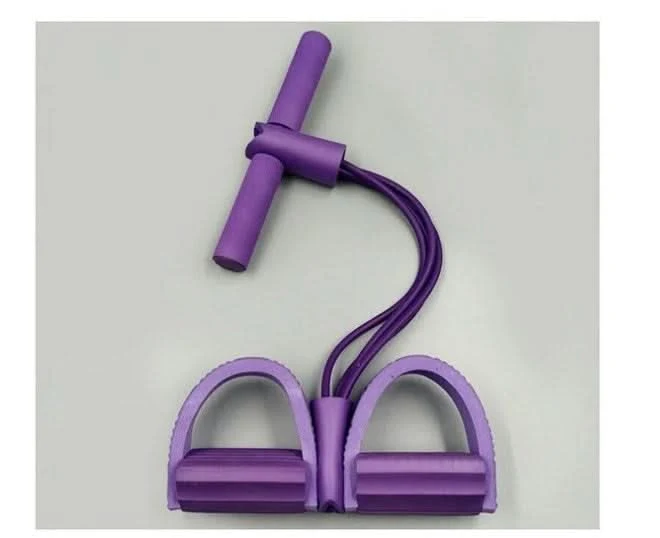 💎🔥 Heute -50 %! 💪Multifunktionales Pedal-Widerstandsband, elastisches Zugseil für das Fitnesstraining, Ganzkörpertraining für das Heim-Fitnessstudio, Sit-ups, Yoga, Bauchmuskeltraining – Summervibes