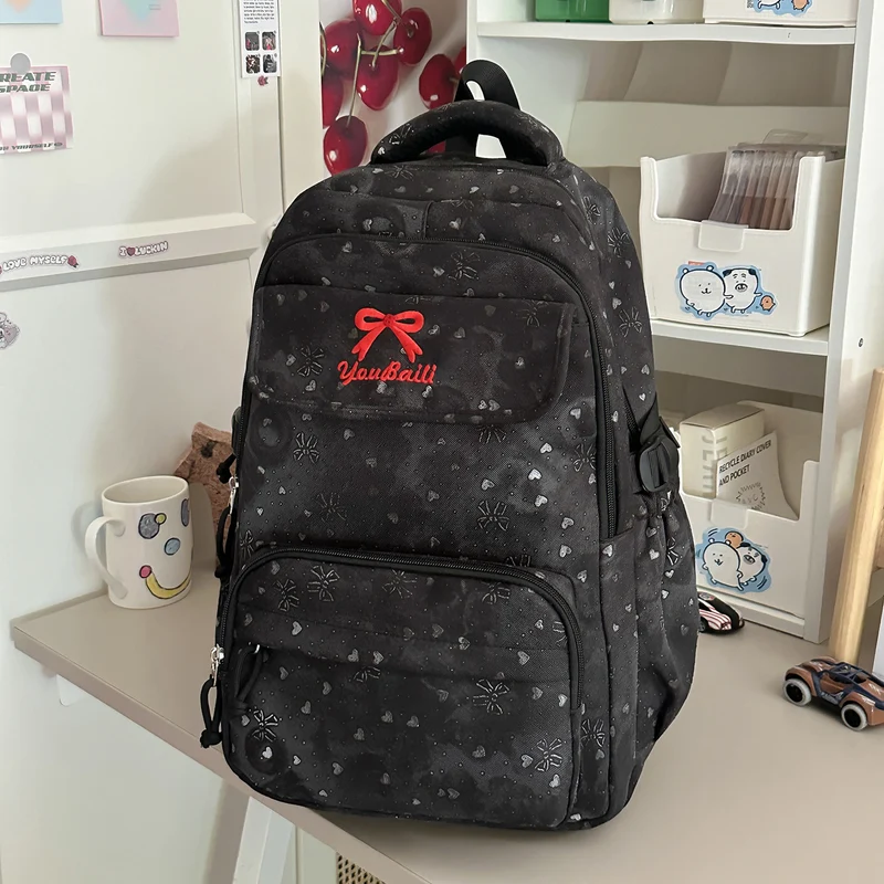Verspielt Illustrierter Grafik Rucksack Karnz
