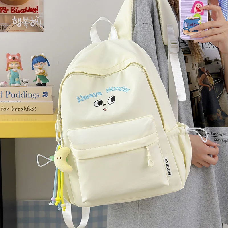 Verspielt Illustrierter Charakter Rucksack Karnz