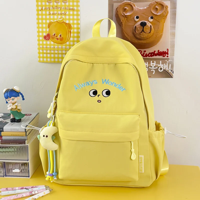 Verspielt Illustrierter Charakter Rucksack Karnz