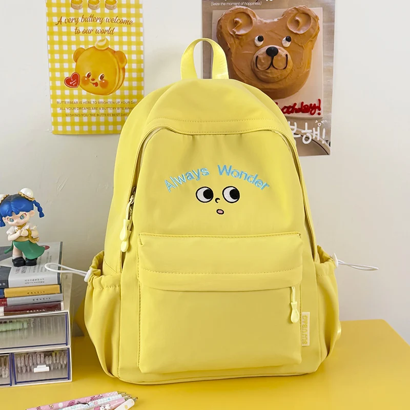 Verspielt Illustrierter Charakter Rucksack Karnz