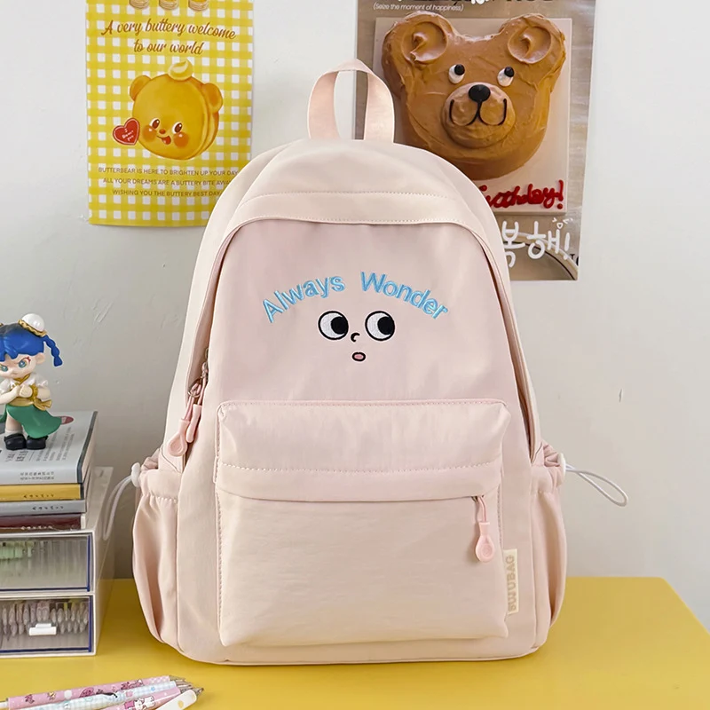 Verspielt Illustrierter Charakter Rucksack Karnz