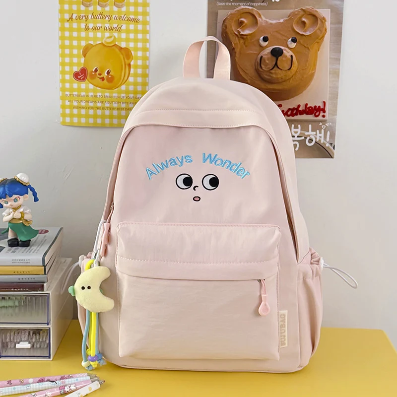 Verspielt Illustrierter Charakter Rucksack Karnz