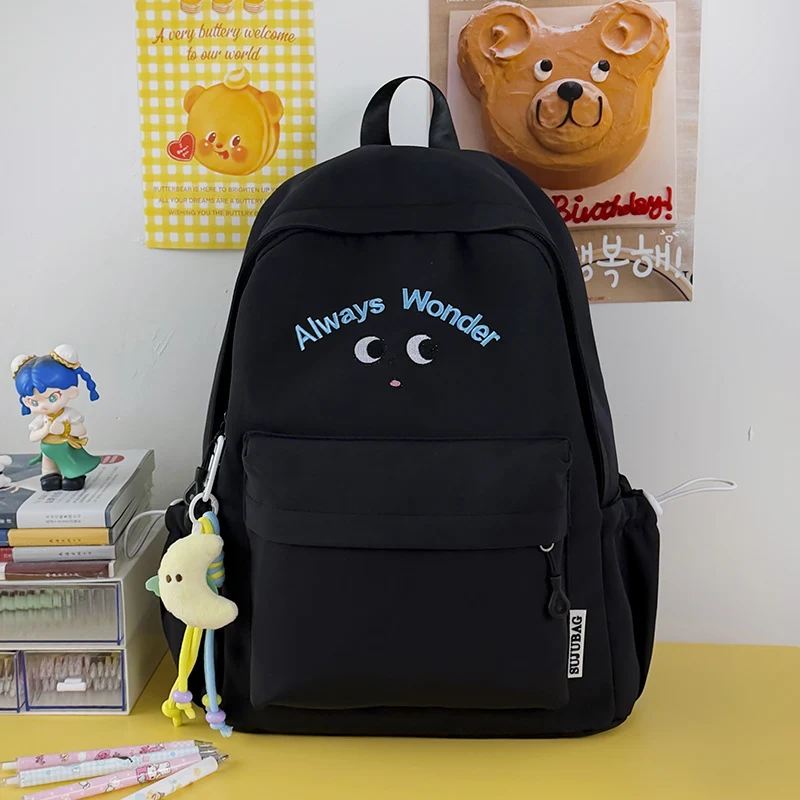 Verspielt Illustrierter Charakter Rucksack Karnz