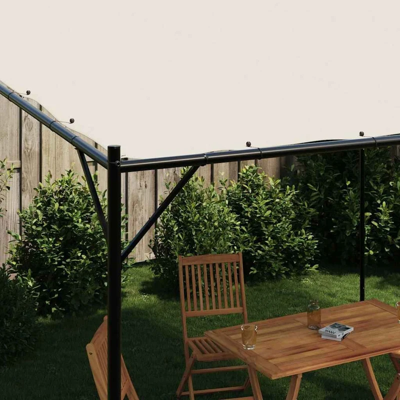 Pavillon Gartenpavillon 4x4m Partyzelt Gartenzelt Gartendeko