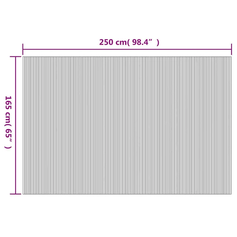 Paravent Raumteiler Trennwand 250x165cm Bambus Sichtschutz Spanische Wand
