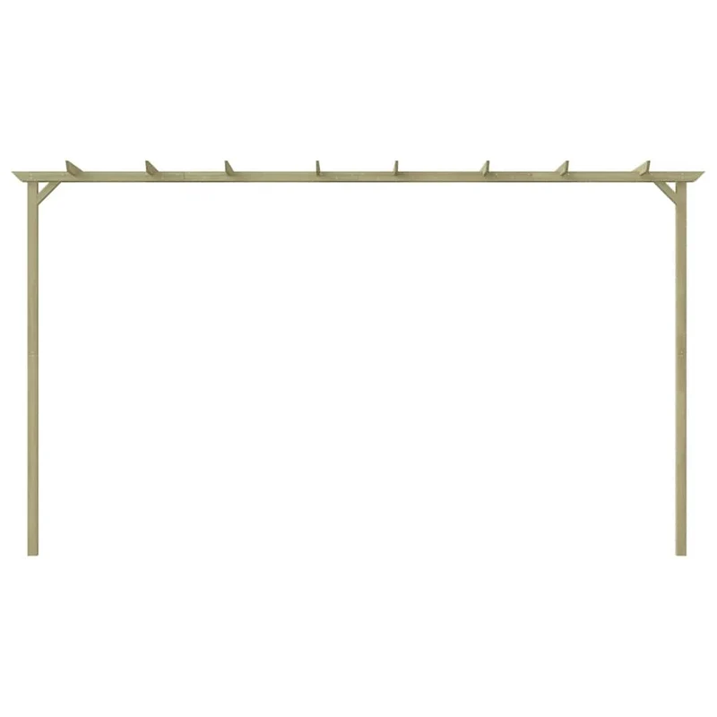 Pergola Pavillon Rosenbogen Spalier Kiefernholz Imprägniert 200x200x60cm
